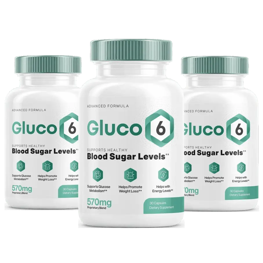 Gluco6 3 Bottles
